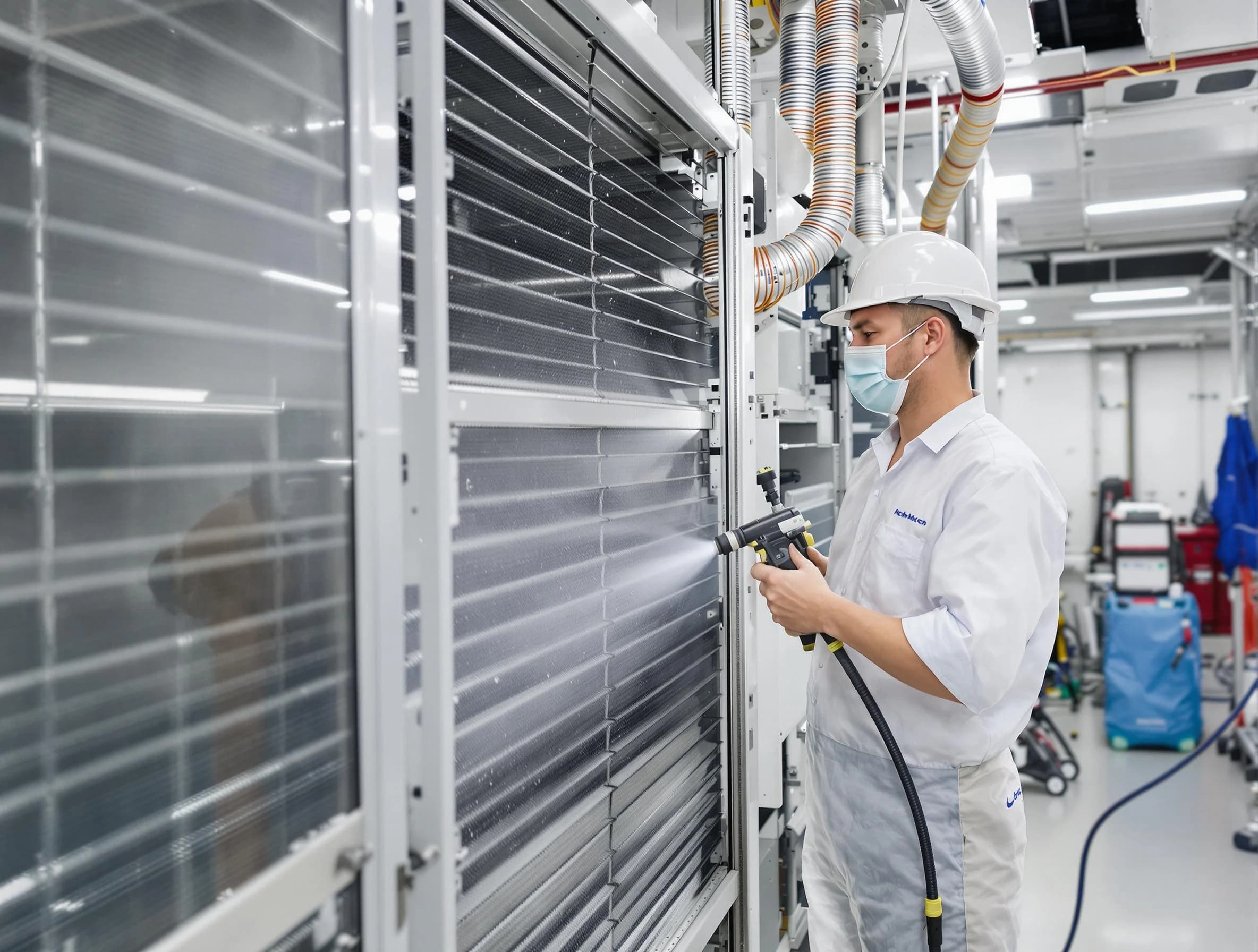 Professional AC coil cleaning by Purcell Air Duct Cleaning in Purcell