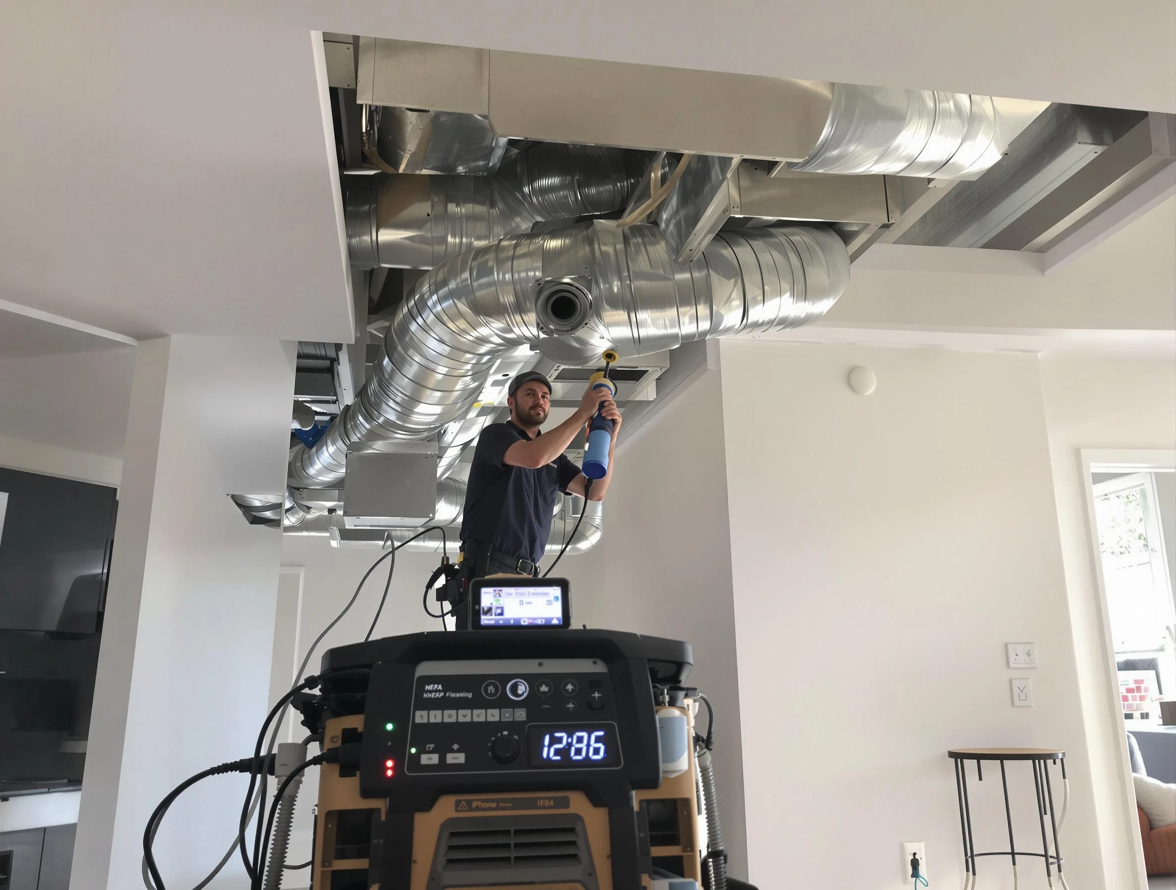 Advanced pure air duct cleaning by Purcell Air Duct Cleaning in Purcell